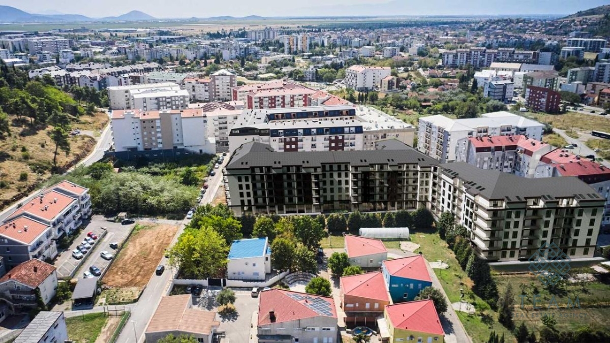Podgorica, Pod Ljubović, 1+1 daire 53 m²